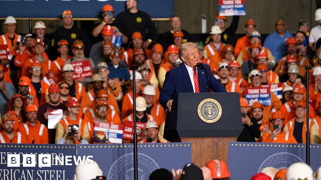Trump: US to doubles steel import tariffs to 50%