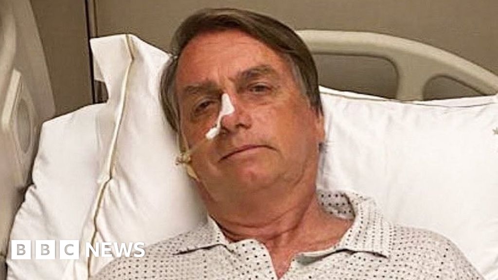 Brazil's Bolsonaro in hospital with intestinal blockage