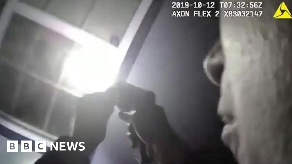 Fort Worth Police Shooting Caught On Officers Body Cam Bbc News