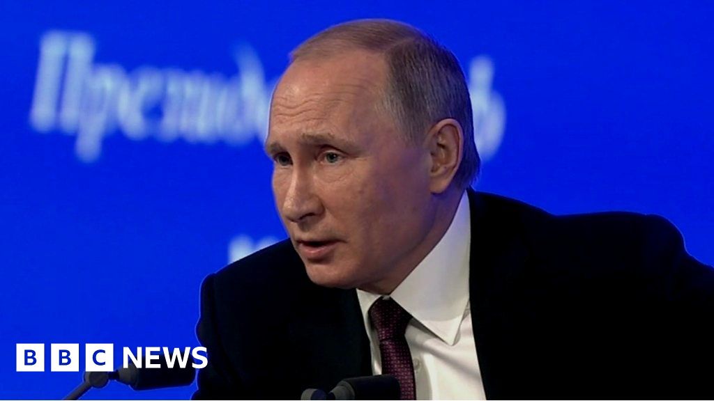 Vladimir Putin Says Russia Is Stronger Than Any Aggressor Bbc News 5706