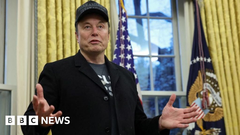 Elon Musk denies 'hostile takeover' of government in surprise White House appearance