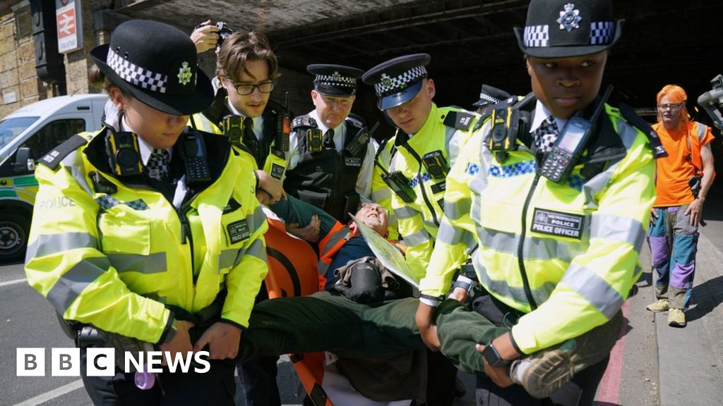 Just Stop Oil protests cost Met Police £7.7m since April