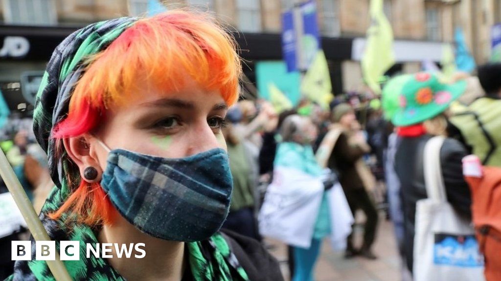 COP26: How protesters prepared for the Glasgow climate change summit