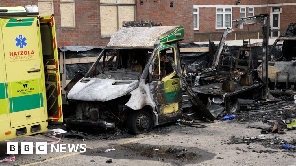 Four people in court over Jewish ambulance arson