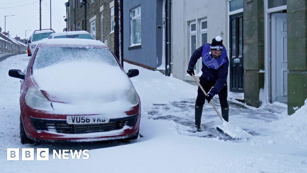 Advertencia amarilla: el frío polar trae nieve y hielo al noreste de Inglaterra