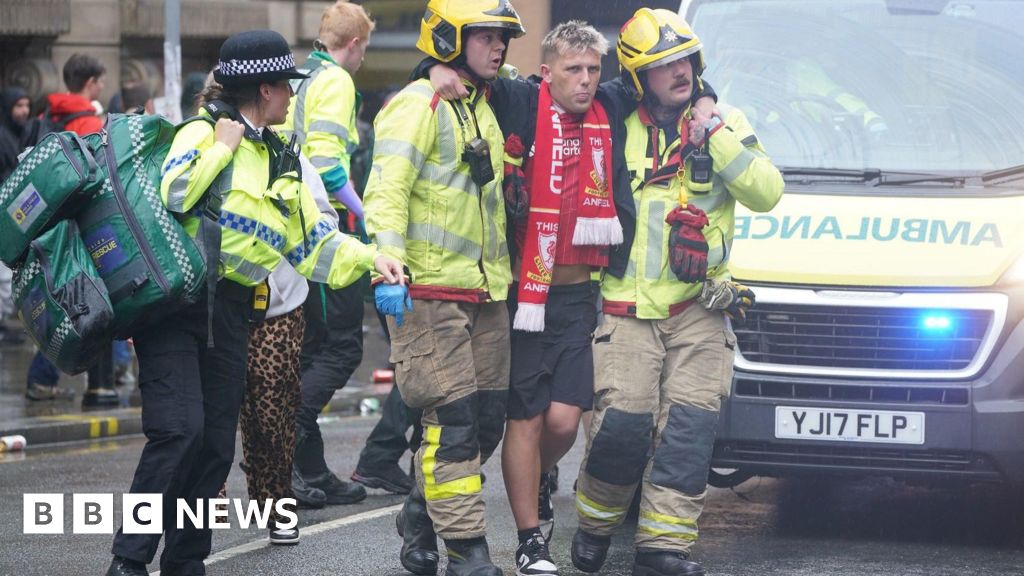NI Liverpool fan in hospital after being struck by car at parade