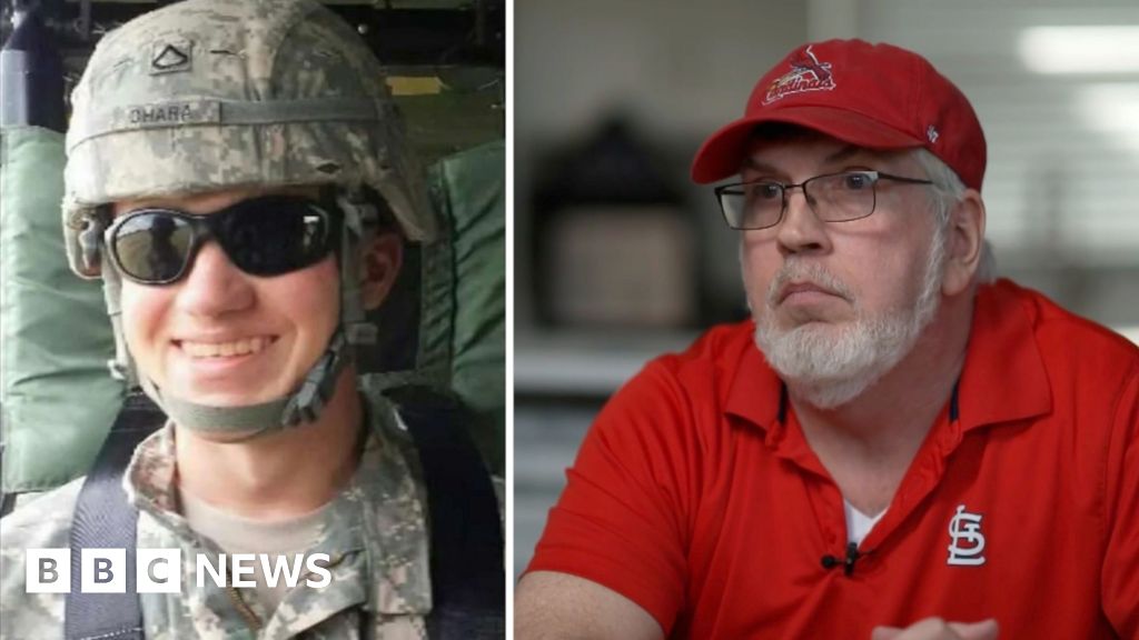 Father of US Army Black Hawk crew chief 'knew it was him' in crash