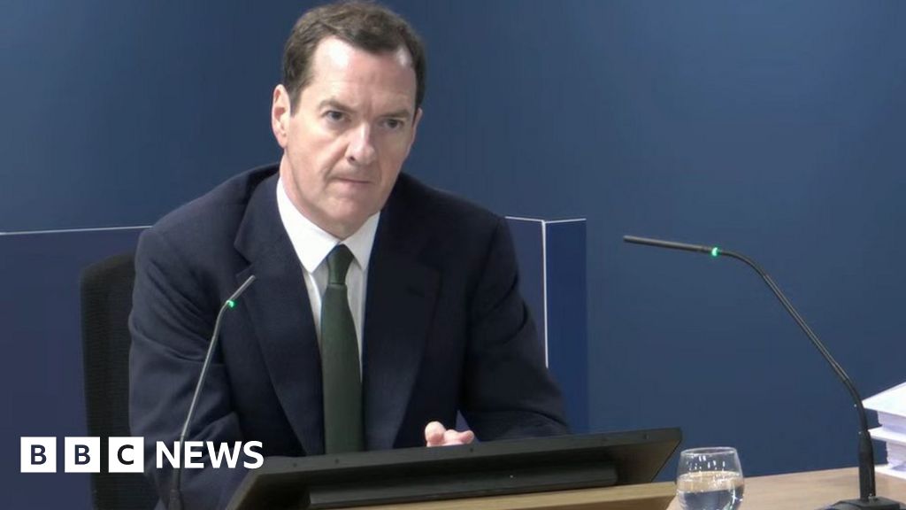Covid Inquiry: Austerity policies helped UK withstand Covid, says George Osborne