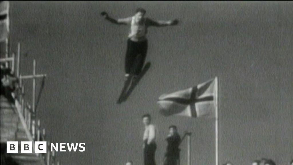 When ski jumping came to Hampstead Heath