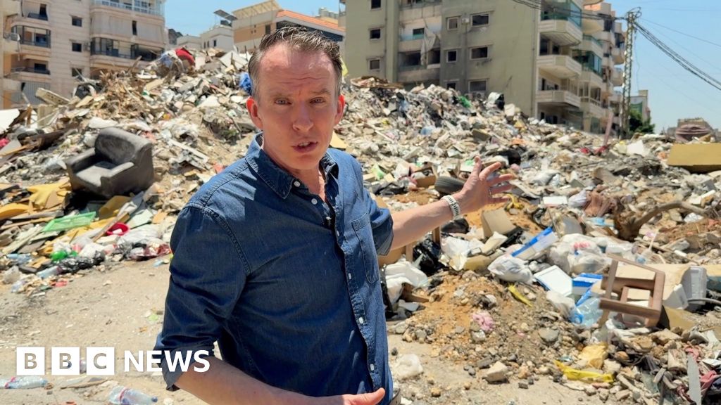 Defiance in Beirut's Hezbollah stronghold during fragile ceasefire