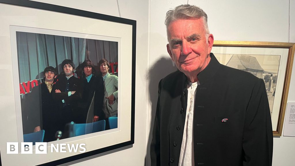 Beatles fan's photo collection goes on display in Norwich