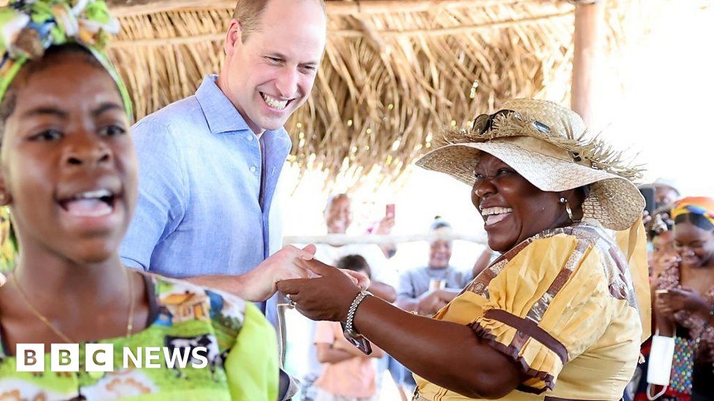 William and Kate dance and taste chocolate in Belize