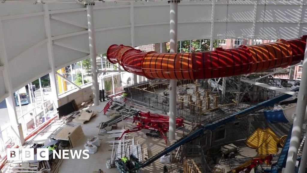 Coventry water park Behind the scenes at swimming pool site BBC News