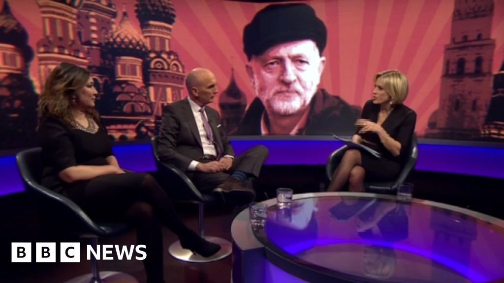 BBC отвергает жалобы на «русскую» шляпу Джереми Корбина.