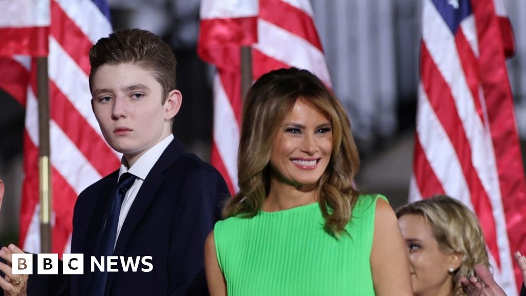 Covid Trump's son Barron had coronavirus, says first lady