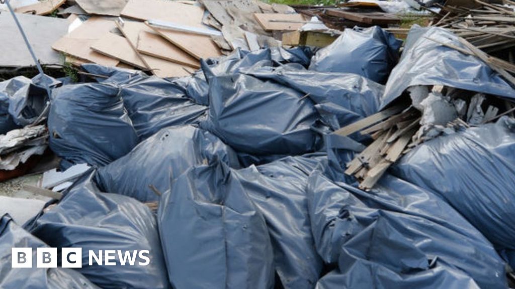 Pair guilty of Rhondda Cynon Taff flytipping charges BBC News