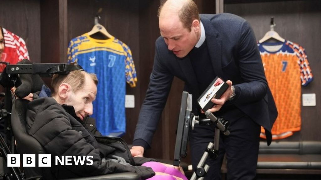 William surprises Burrow and Sinfield with CBEs