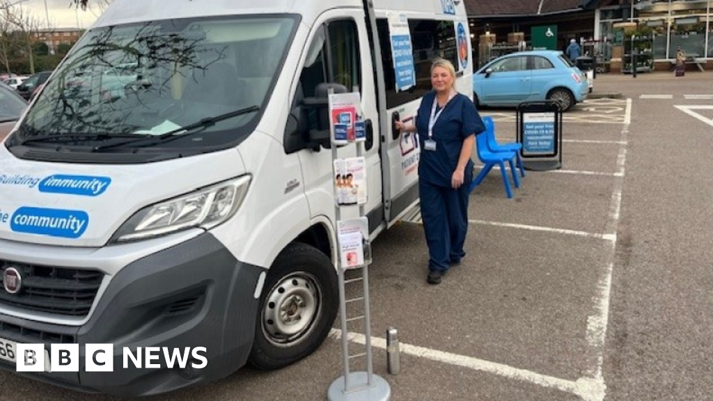 bbc.co.uk - Caroline Gall - Flu vaccine bus visits Walsall and Wolverhampton hospitals - BBC News