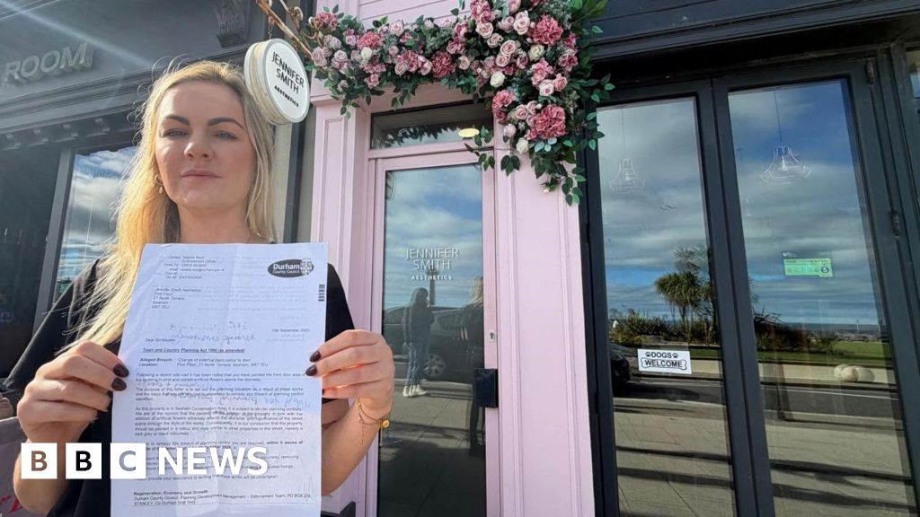 Seaham business to keep pink door after repaint row