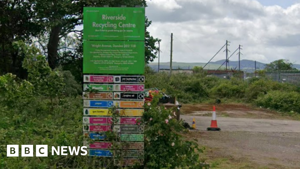 Deep-Seated Fire Burns Four Days at Dundee Recycling Centre