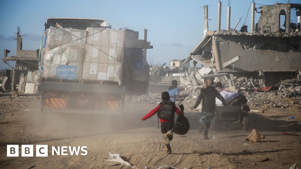 UN warning on Gaza rebuilding task as aid surges with ceasefire