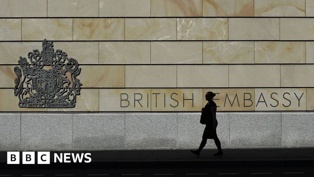 Briton denies spying at embassy for Russia