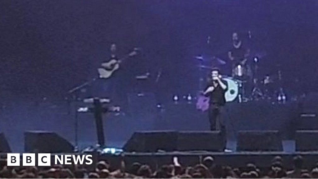 The Killers booed at Georgia concert after bringing Russian fan on stage