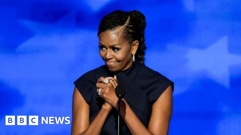 'Hope is making a comeback' - Michelle Obama at DNC