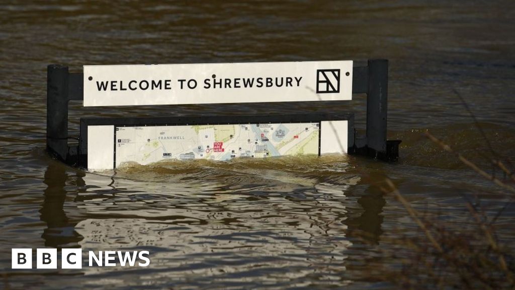 Raw Sewage Problem For River Severn In Shrewsbury Bbc News 