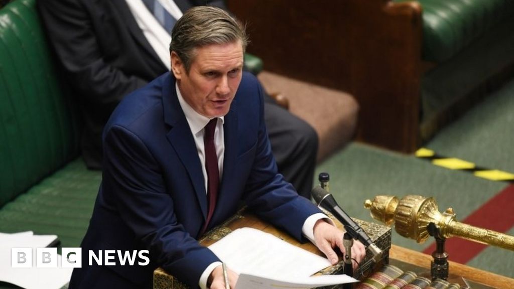 PMQs: Labour leader Starmer political distancing
