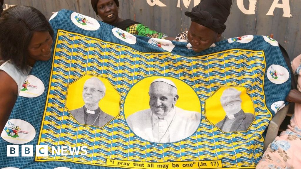 The Pope and the archbishop on historic peace mission to South Sudan