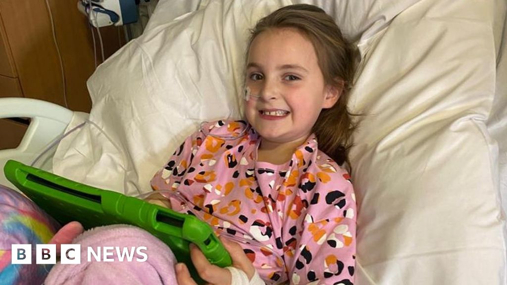 Family’s shock after eight-year-old daughter has stroke
