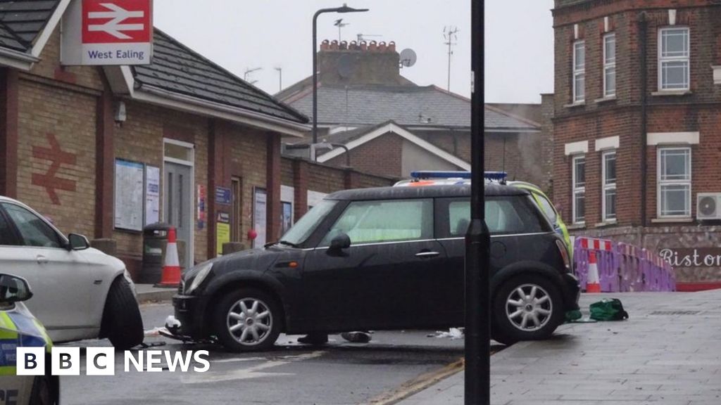 West Ealing: Man stabbed to death outside train station