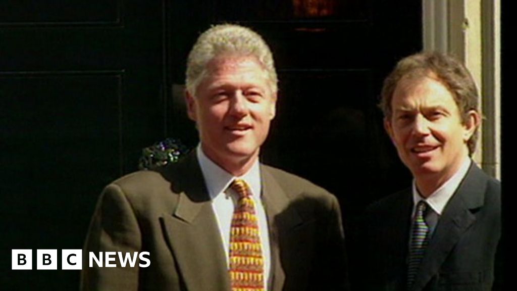 Bill Clinton On Tony Blair S Choirboy Look Bbc News