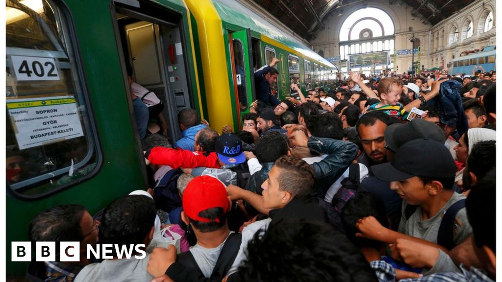 Migrant Crisis A German Problem Hungarys Orban Bbc News