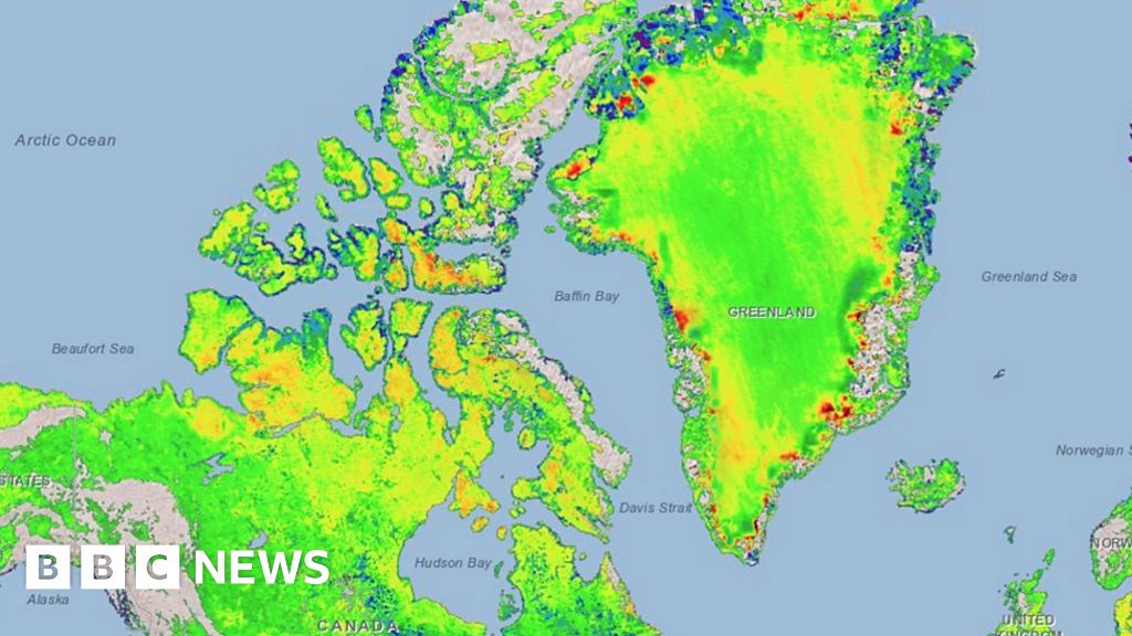 Satellites picture methane across the globe - BBC News