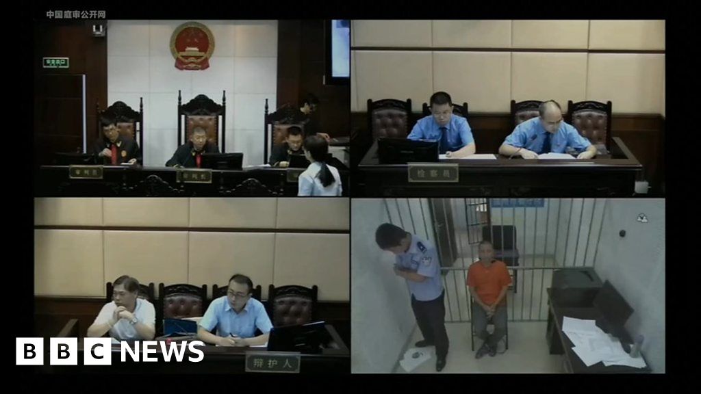 China Starts Streaming Court Trials Bbc News 5487