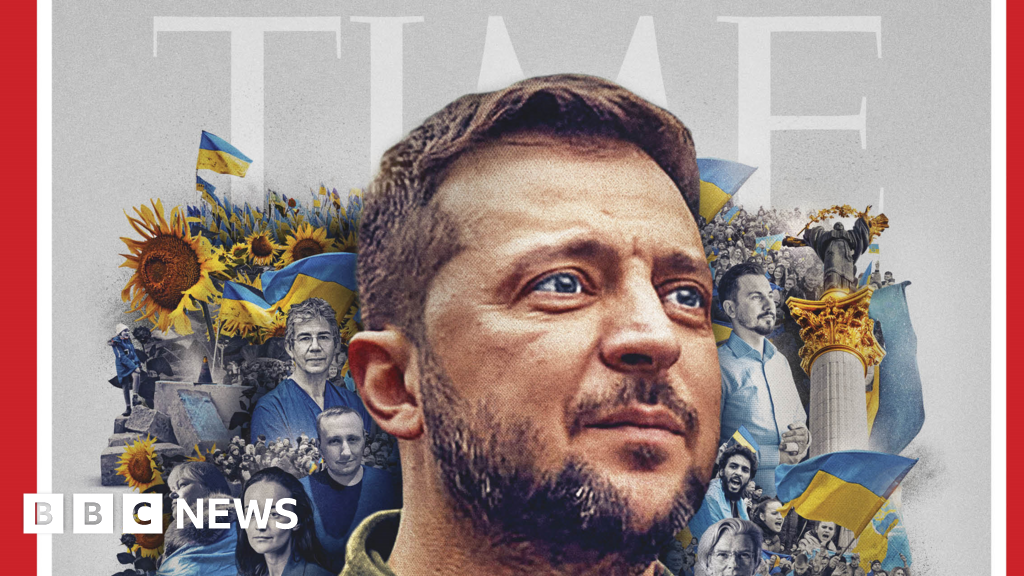 Volodymyr Zelensky is Time Magazine’s 2022 Person of the Year – BBC