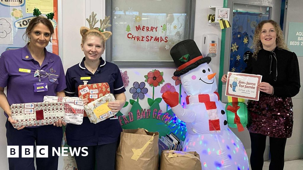 bbc.co.uk - Tim Dale - Hospital pyjama appeal celebrates 10 year anniversary - BBC News