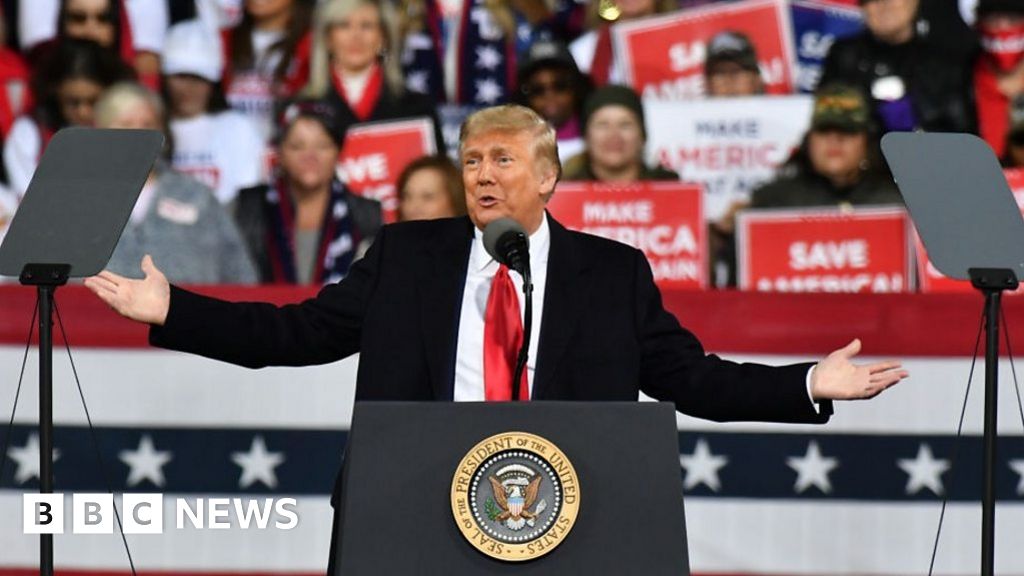 Trump Holds Rally For Georgia Senate Races, Repeats Election Fraud Claims