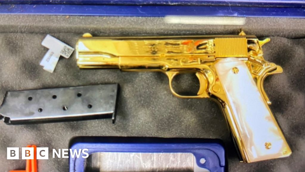 US woman arrested in Sydney with golden gun in luggage
