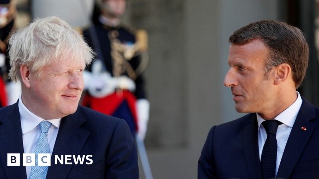 Boris Johnson And Macron Speak After Military Pact Row - BBC News