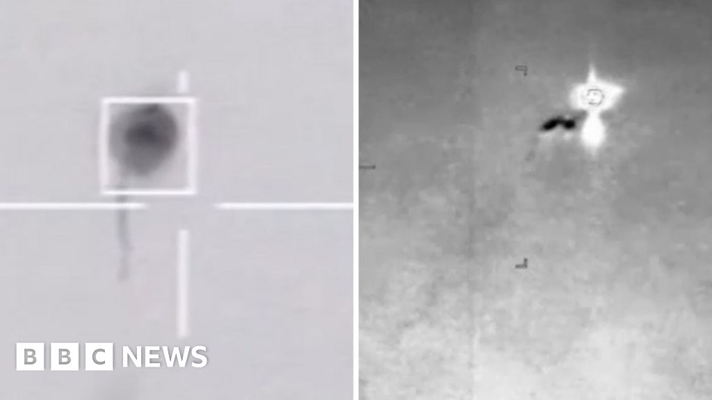 Fighter jet shoots down UFO in newly declassified video