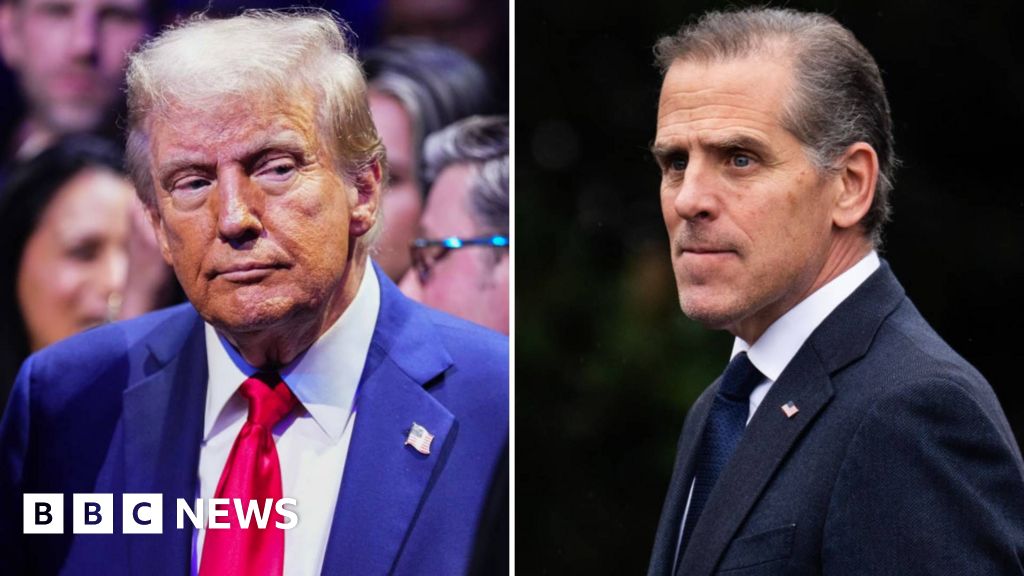 The awkward parallels between the Hunter Biden and Donald Trump convictions