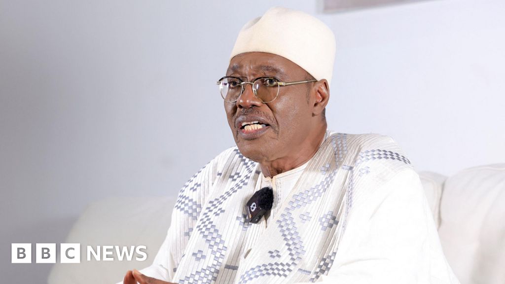 Cameroon's opposition leader in The Gambia after fleeing for his safety