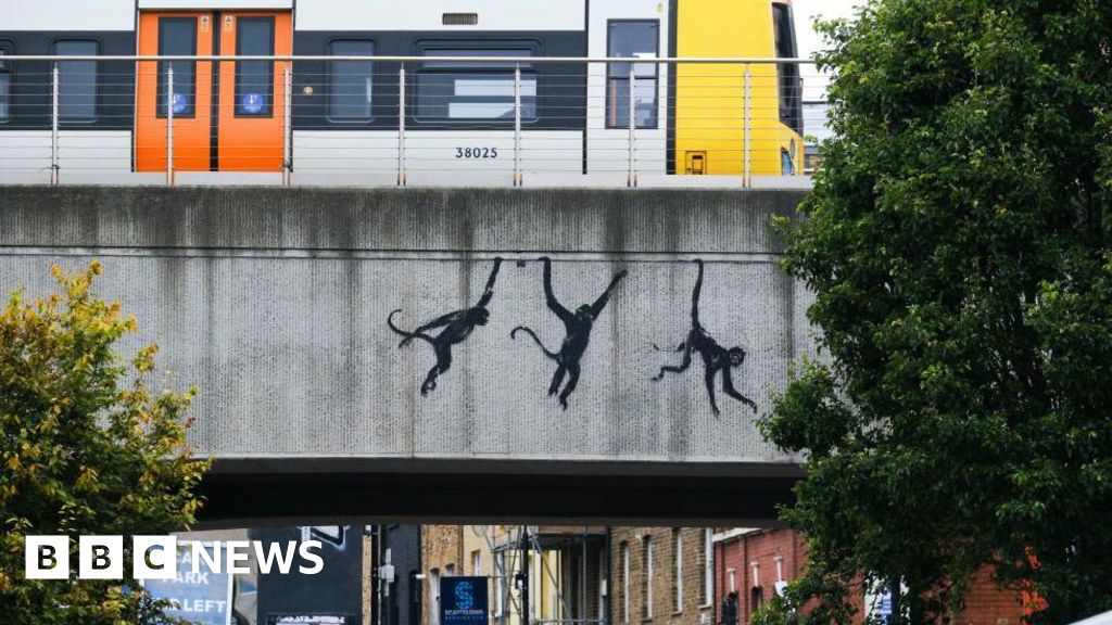 What’s behind Banksy’s urban jungle?