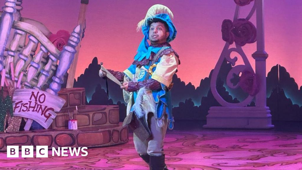 Zak Douglas swaps front-of-house gig for Wolverhampton panto turn