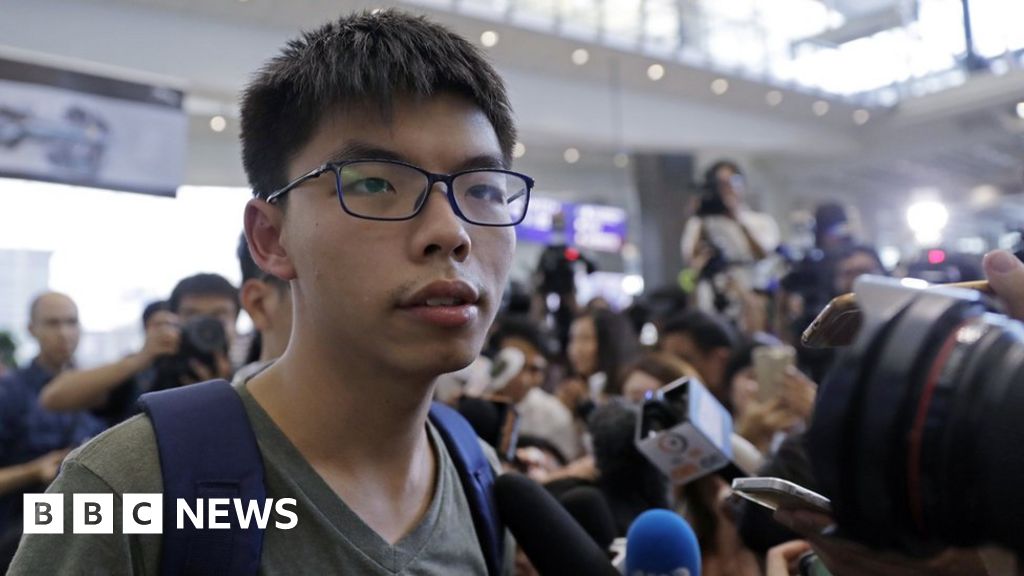 Hong Kong activist Joshua Wong barred from entering ...