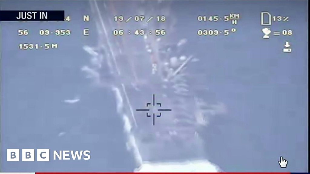 Iran Airs Footage Which It Claims Disproves US Downed Its Drone - BBC News