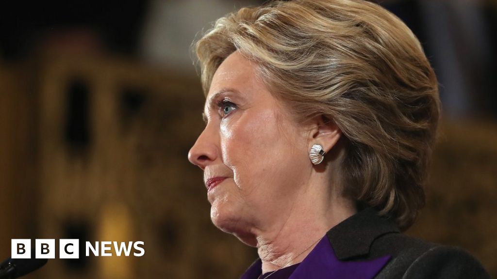 Us Elections Hillary Clinton Calls On Women To Keep Fighting Bbc News